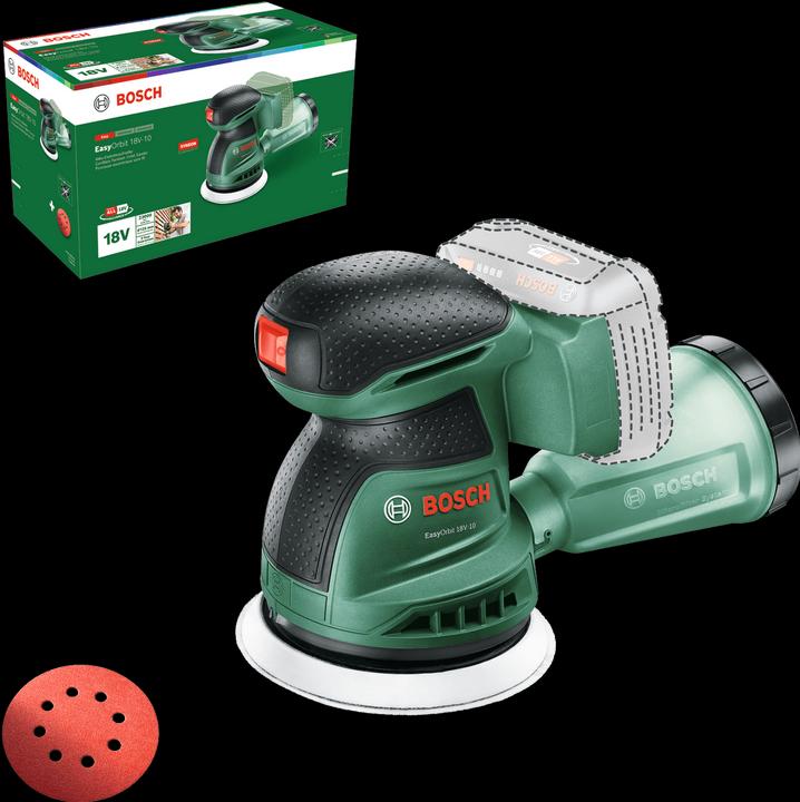 Actual product image Bosch Home & Garden Bosch Exzenterschleifer EasyOrbit 18V-10 solo (Eccentric grinder)