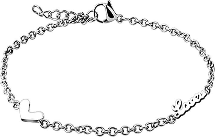Image du produit Star Piercing Chaîne argent Love (Acier chirurgical 316L)