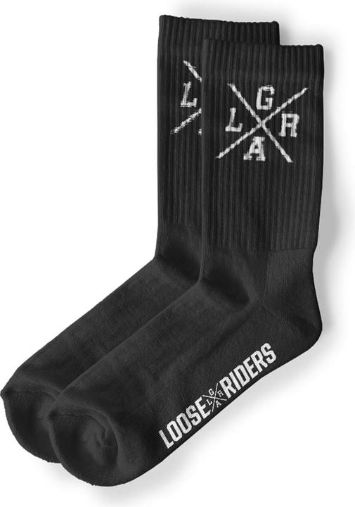Loose Riders X-Logo Socks (Einzelpack, One Size)