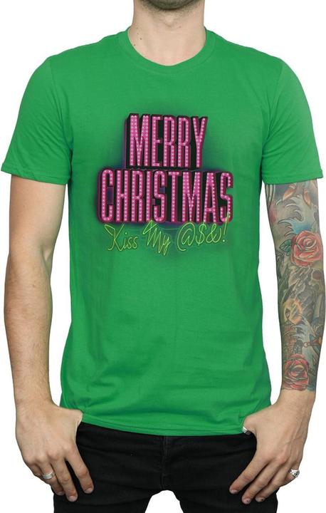 Immagine prodotto National Lampoon´s Vacation National Lampoon's Christmas Vacation Kiss My Ass Maglietta Uomo (S)