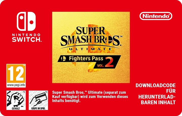Image du produit Nintendo Super Smash Bros. Ultimate: Fighters Pass Vol. 2 Digital Code (Switch)
