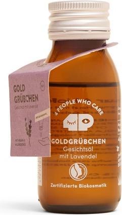 Produktbild 4peoplewhocare Gesichtsöl - Goldgrübchen (Braunglasflasche mit Kork) (50 ml, Gesichtsöl)