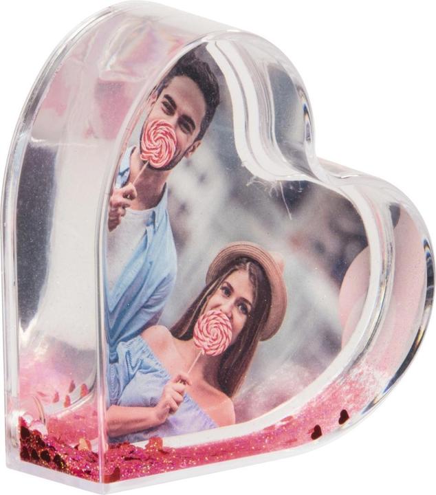 Produktbild Hama Heart Rot Transparent Einzelbilderrahmen (7 x 9 cm)