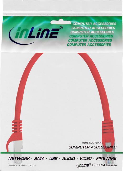 Actual product image InLine Patch cable (F/UTP, CAT5e, 0.30 m)