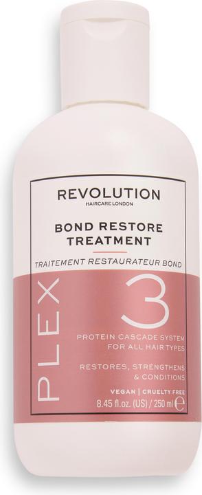 Actual product image Revolution Haircare Plex 3 Bond Restore Treatment (250 ml)