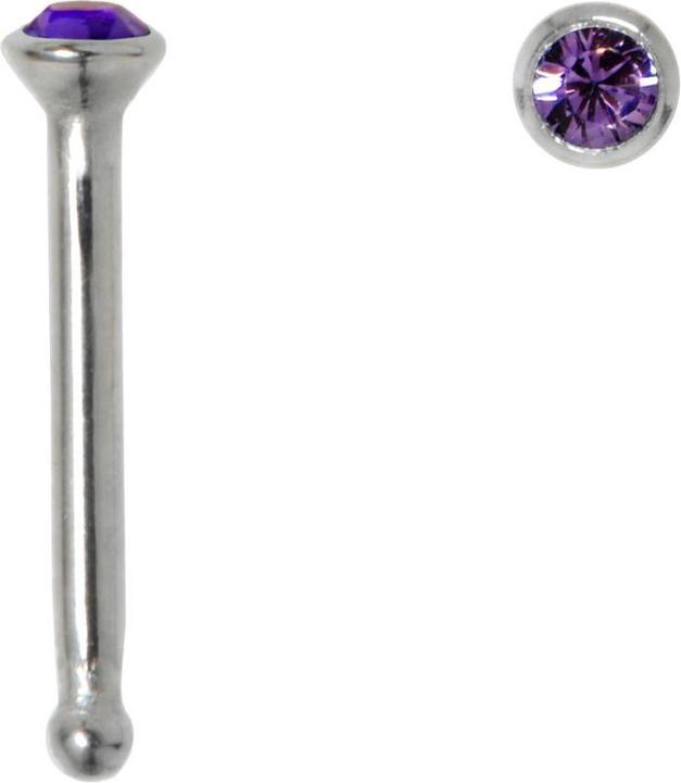 Bijouteria Nasenpiercing (Edelstahl, Kristall)