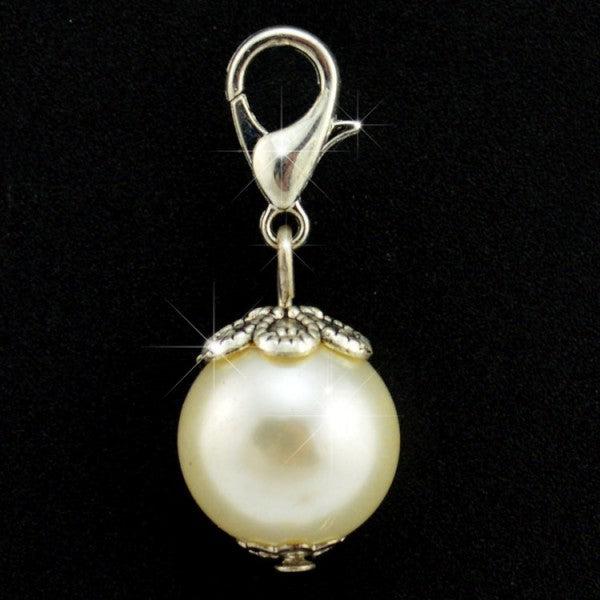 Immagine prodotto Hermex Ciondolo Charm per Thomas Sabo / Bracciale Pandora - Bianco (Acciaio inossidabile)