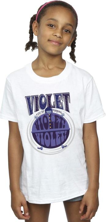 Produktbild Willy Wonka & the Chocolate Factory Violet Turning Violet TShirt Mädchen (152, 158)