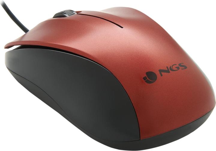 Immagine prodotto NGS CREW Mouse ambidestro USB Type-A ottico 1200 DPI (Cablato)