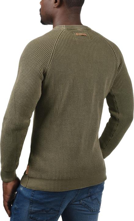 Immagine prodotto Indicode Rockford Maglione In Maglia Grossa Pullover Maglieria Da Uomo Con Girocollo In Cotone 100% (M)