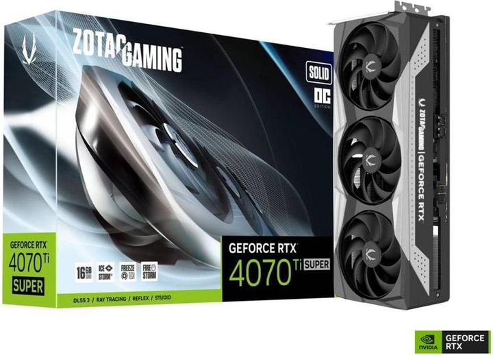 Image du produit Zotac GeForce RTx4070Ti SUPR TrntyWhte (16 Go)