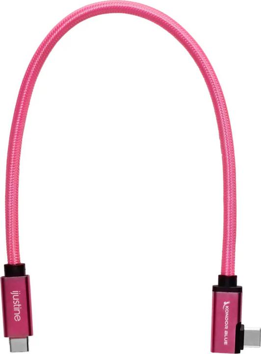 Produktbild Kondor Blue iJustine Pink USB C 3.1 Data and Charging Cable 10Gb/s Data Speed & 100W Power Delivery (1.83 m, USB 3.1)
