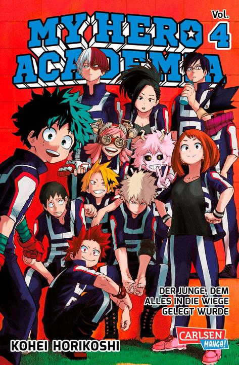 Produktbild My Hero Academia, Band 4 (Deutsch, Kohei Horikoshi, 2017)