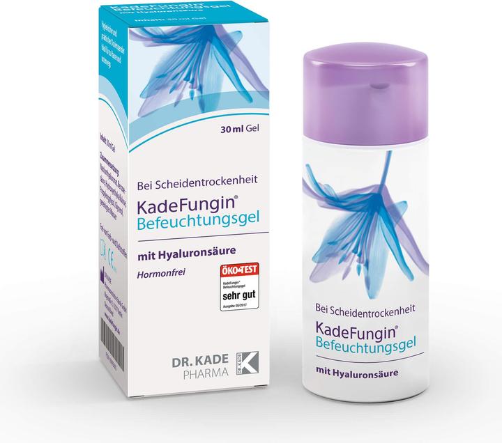 Immagine prodotto Dr. Kade Pharma KadeFungin gel idratante per la secchezza vaginale, 30 ml gel