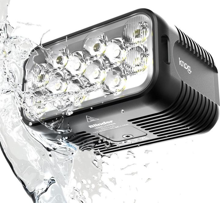 Produktbild knog. Blinder E Commuter 1800 Frontscheinwerfer, weisse LED, black (1800 Lumen) (1800 lm)