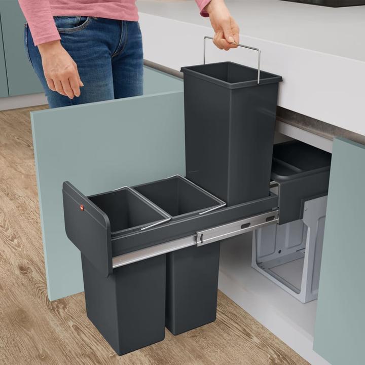 Produktbild Hailo EcoLine Design Trio L Einbausystem (30 l)
