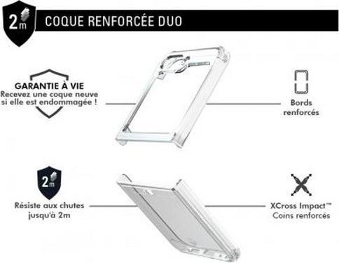 Produktbild Force Case Hülle für Samsung Galaxy Z Flip 5 DUO Series (Samsung Galaxy Z Flip 5G)