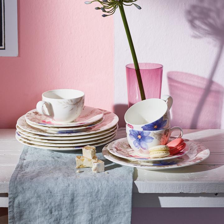Produktbild Villeroy & Boch Multipack Mariefleur Gris Basic Kaffee-/Teeuntertasse - 6 Stück (6 x)