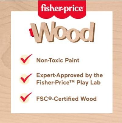 Produktbild Fisher-Price Stapelbarer Holz-Regenbogen