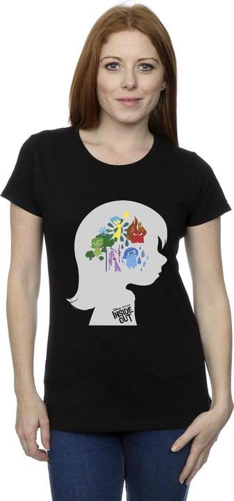 Image du produit Disney - T-shirt INSIDE OUT HEAD SILHOUETTE - Femme (XL)