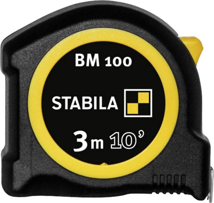 Immagine prodotto Stabila Metro a nastro tascabile BM 100, scala cm/pollici (cm)