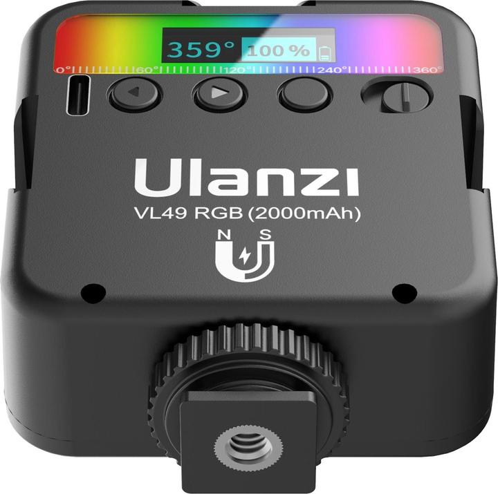 Actual product image Ulanzi VL49 (Video light)