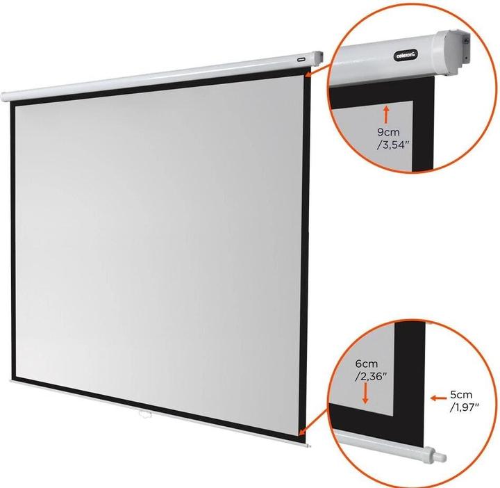 Image du produit Celexon Rollo Economy, toile, 1:1 (155.91", 1:1)