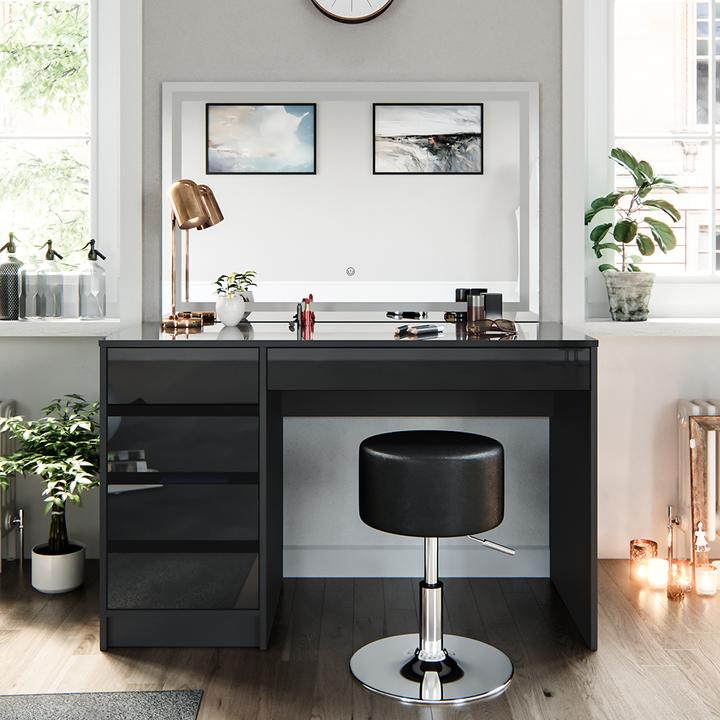 Produktbild Vicco Sherry mit Hocker und Beleuchtung (120 x 55 x 75 cm)