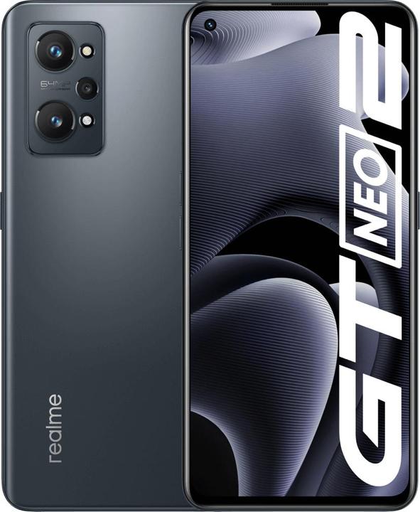 Produktbild realme GT Neo2 (256 GB, Neo Black, 6.62", Dual SIM, 64 Mpx, 5G)