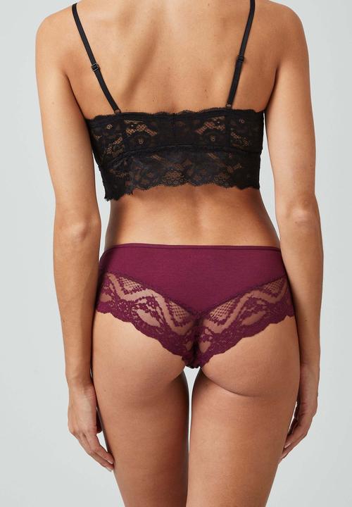 Actual product image Snocks Hipster Panties mit Spitze (M, pack of 3)