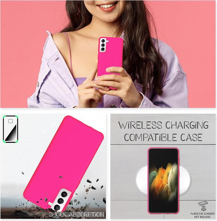 Actual product image Nalia Mobile phone cover (Samsung Galaxy S21)