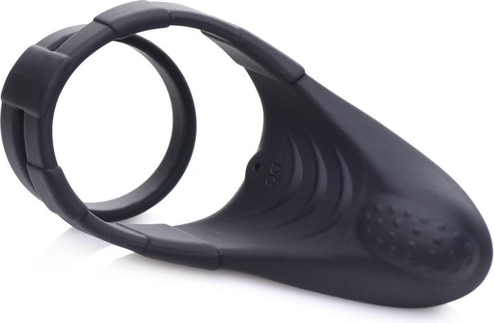 Actual product image Pipedream 10X Silicone Cock Ring + Vibrating Taint Stimulator (4 cm)