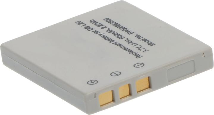 Actual product image Sanyo Akku DB-L20, Xacti DMX-C1 (Camera battery)