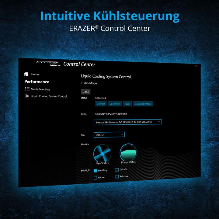 Actual product image Erazer Cooling Kit Beast X40