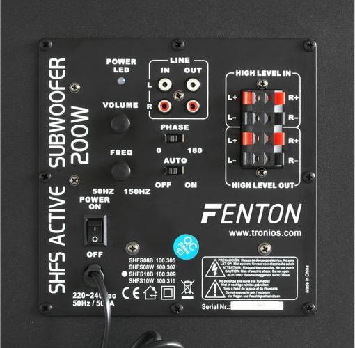 Immagine prodotto Fenton SHFS08B (1 pz., 200 W)