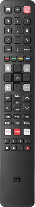 Immagine prodotto One for All Funziona con tutti gli attuali televisori TCL / Thomson URC4922 (Telecomando specifico per il dispositivo, Infrarossi)