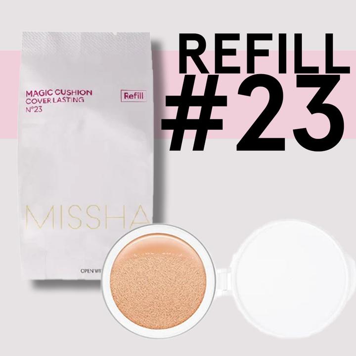 Actual product image Missha Magic Cushion Cover Lasting Refill (Refill Only 23 Medium Beige)