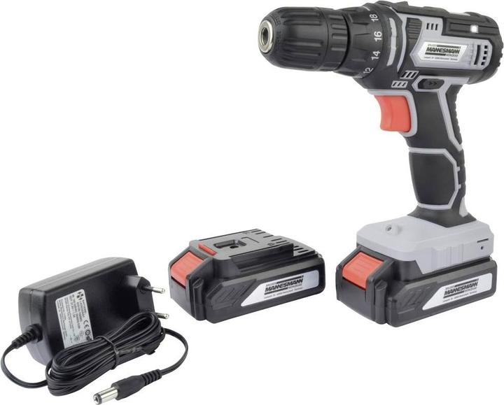 Produktbild Mannesmann Akku-Bohrschrauber 20V (Akkubetrieb)