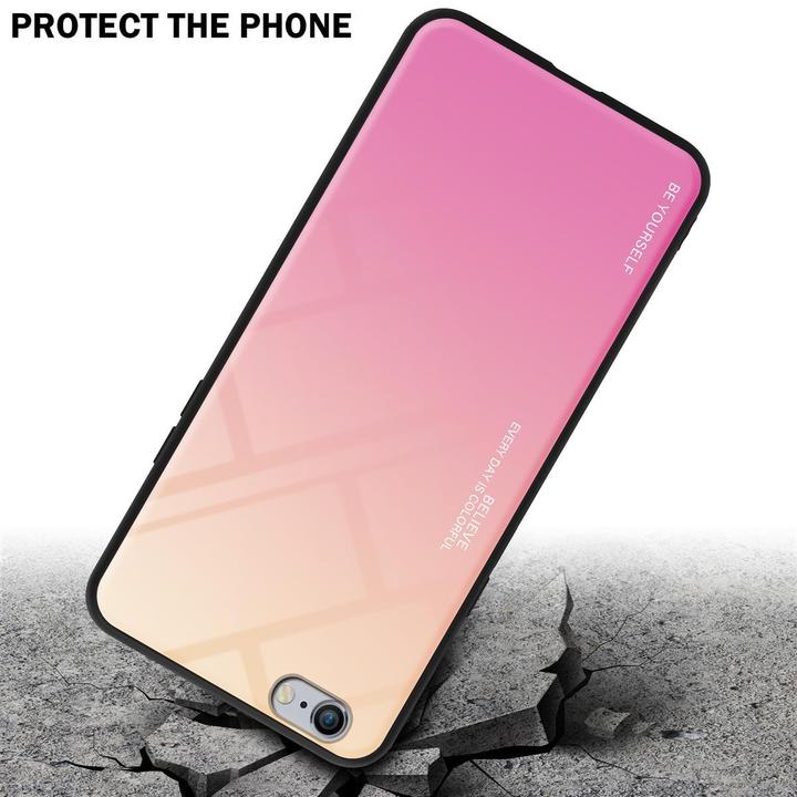Productafbeelding Cadorabo TPU 2 kleuren glasdekking (Apple iPhone 6 Plus)