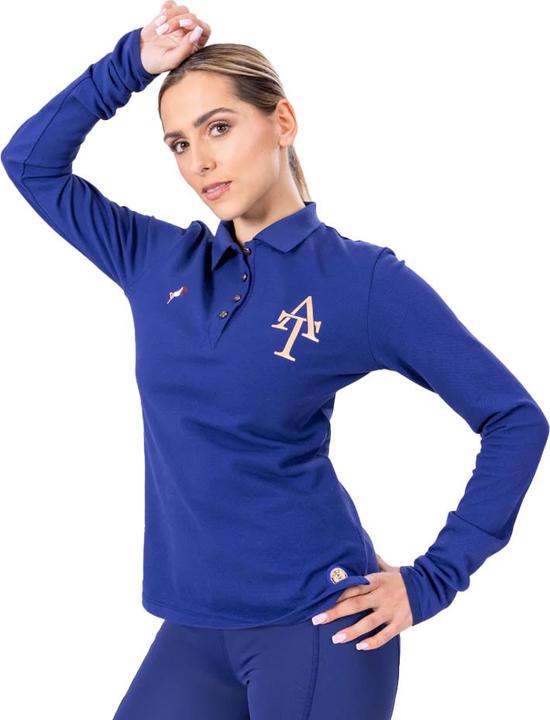 Actual product image Aubrion Childrens/Kids Team Long-Sleeved Polo Shirt (158, 164)