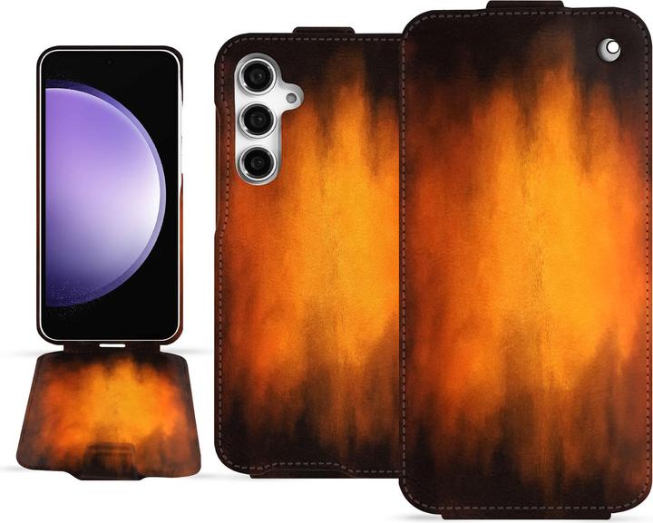 Productafbeelding Noreve Verticaal lederen omhulsel (Samsung Galaxy S23 FE)