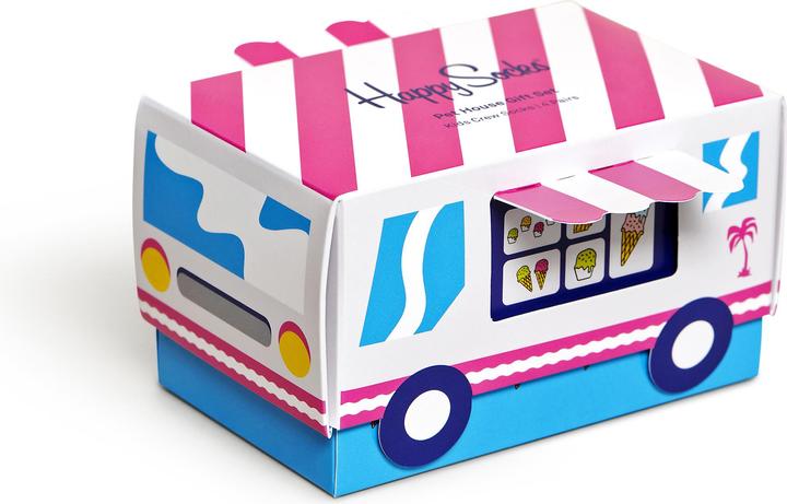 Image du produit Happy Socks Ice Cream Gift Set (Lot de 3, 33 - 35)