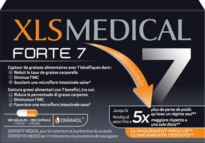 Produktbild XLS Medical Forte 7 (180 Stück, Kapseln, 167 g)