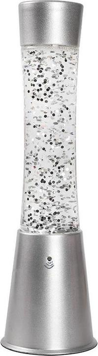 Glitter lamp with colour change and remote control