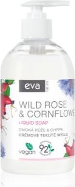 Eva Natura Cremige Flüssigseife 500 ml - Kornblume und Wildrose (Flüssigseife, 500 ml)