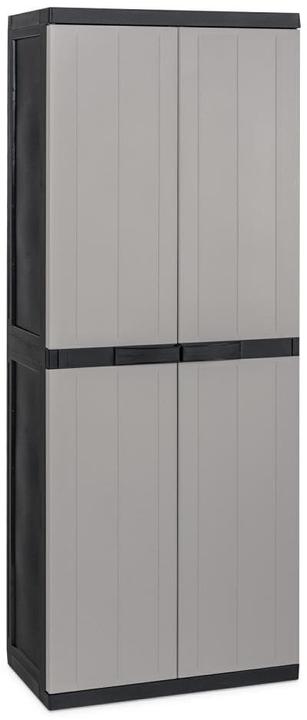 Actual product image Toomax Schrank Bios midi 65 x 165 cm Schwarz/Warmgrau (65 cm, 165 cm)