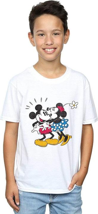 Produktbild Disney Mickey Mouse Mickey And Minnie Kiss TShirt Jungen (152, 158)