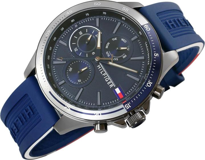 Produktbild Tommy Hilfiger Bank (Analoguhr, 46 mm)