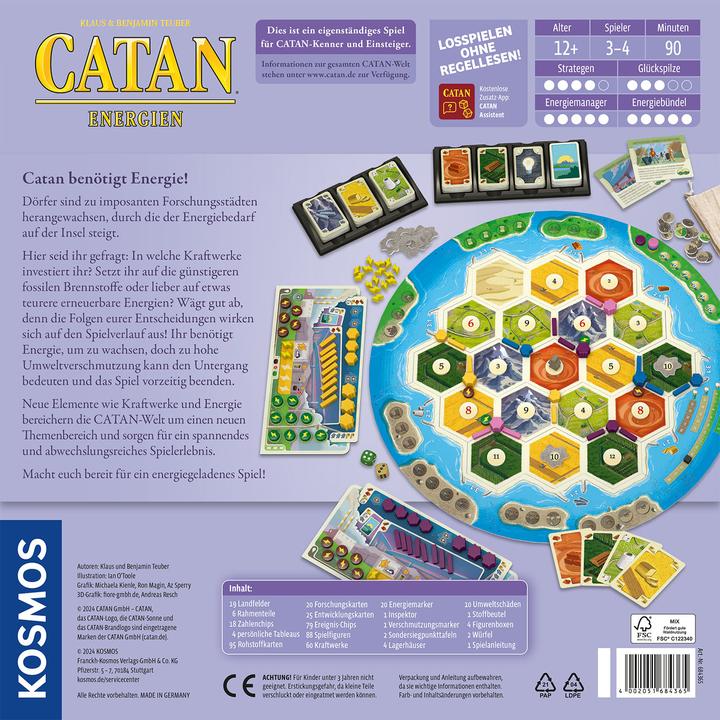 Productafbeelding Kosmos Catan energie (Duits)