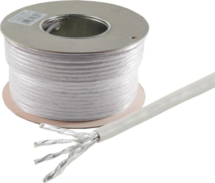 Produktbild Shiverpeaks S/CONN maximum connectivity Netzwerkkabel-LAN-Patchkabel, cat 6, S/FTP, PIMF, 500,0m (S/FTP, CAT6, 500 m)
